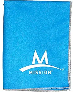MISSION Enduracool Instant Cooling Towel, Blue