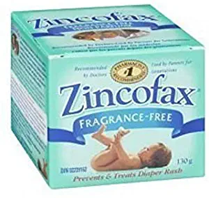 Zincofax Fragrance-Free Prevents & Treats Diaper Rash 130g