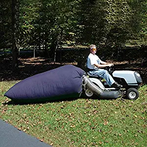 Lifesmells Lawn Tractor Leaf Bag,Lawn Sweeper Tow Behind,Reusable Collecting Leaves Waste Bag,Mower Leaf Bag,Fit for Cub Cadet XT1 LT42, XT1 LT46, XT2 LX42, XT2 LX46,54 Cubic Feet Navy Blue