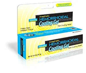 Anesthetic Hemorrhoidal Cooling Gel with Soothing Aloe 24 Pack