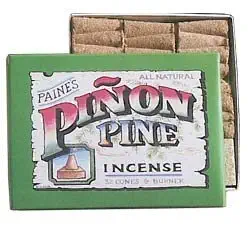 Paine's Pinon Pine Incense - 32 Pinon Cones & Holder
