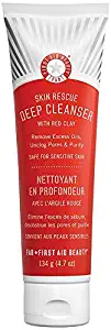 First Aid Beauty Skin Rescue Deep Cleanser with Red Clay, 4.7 oz
