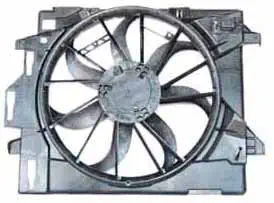 TYC 621860 Dodge/Chrysler Replacement Radiator/Condenser Cooling Fan Assembly