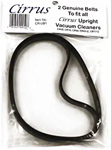 Cirrus & Prograde Genuine CR-UB1 2 Pack Upright Vacuums Cleaner Flat Belt