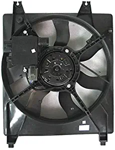 Engine Cooling Fan Assembly - Cooling Direct For/Fit Ki3115119 06-10 Kia Sedona 3.8L English 07-08 Hyundai Entourage WITH Control Module