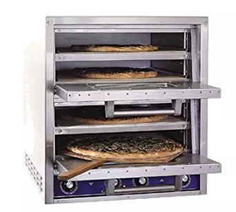 Bakers Pride P44-BL Countertop Pizza / Pretzel Oven, Brick Lined, 4-Decks, 208/1 V-P44-BL