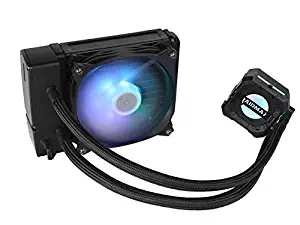 Raidmax Tornado RC120 All in one AIO ARGB Liquid Water CPU Cooler System, Copper Military Design Water Block, 120mm ARGB Petal Blade Fans, MSI, ASUS, Giagabyte, Intel, AMD