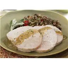 Ada Valley Gourmet Foods Low Sodium Oven Roasted Turkey Breast, 3.5 Pound -- 3 per case.