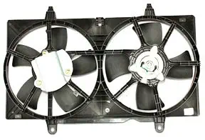 TYC 620420 Nissan Replacement Radiator/Condenser Cooling Fan Assembly