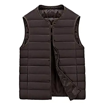 wuliLINL Men Winter Cotton Thicker Vest Coat Warm Heating Jacket Outwear USB Electric Warm Overcoat
