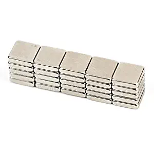 Home Vibes Square Refrigerator Magnets - Great for Arts & Crafts, DIY Projects, Office Magnets, Dry Erase Board Magnets (25 Pack)