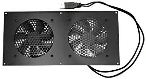 Coolerguys USB Powered Cooling Fan Kits (Dual 80mm)
