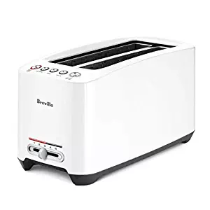 Breville the 'Lift & Look' BTA630XL One-Touch Extra Long 4-Slice Toaster - White