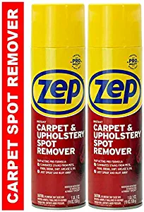 Zep Instant Carpet & Upholstery Spot and Stain Remover Aerosol (Pack of 2) (Formerly Instant Spot Remover)