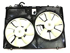 TYC 622080 Toyota Sienna Replacement Radiator/Condenser Cooling Fan Assembly