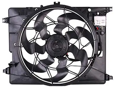 New Engine Cooling Fan Assembly For 2015-2016 Hyundai Genesis And 2017 Genesis G80 Sedan, With Control Module HY3115157 25380B1280