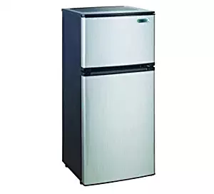 Magic Chef 4.3 cu. ft. Mini Refrigerator in Stainless Steel by