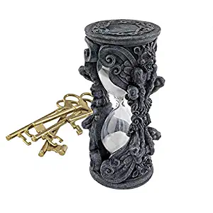 Design Toscano Gothic Grains of Time Gargoyle Hourglass