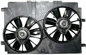 Replacement Dual Function Cooling Fan Assembly with Dual Fans