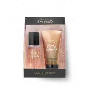 VS BARE VANILLA Travel Fragrance Mist & Lotion Gift Set