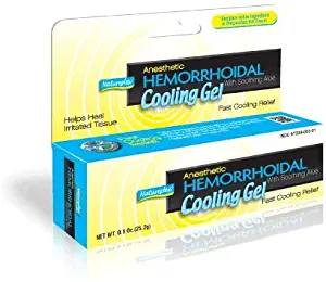 Anesthetic Hemorrhoidal Cooling Gel with Soothing Aloe 2 Pack