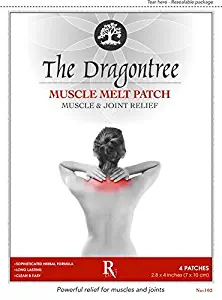 Dragontree Apothecary Muscle Melt Patch - Natural Relief for Sore Muscles and Joints