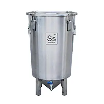 Ss Brewtech Home Brewing Brew Bucket Fermenter; Stainless Steel (7 Gallon)