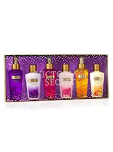 Victoria Secret VS Fantasies Must Have Body Mist and Body Lotion Gift Set Love Spell, Amber Romance and Pure Seduction