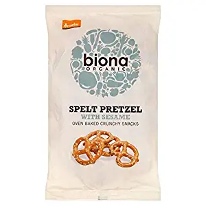 Biona Organic Spelt Pretzel With Sesame - 125g