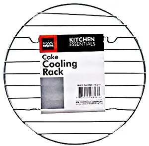 Kitchen Essential 8" Round Steam Rack Cake Cooling Rack (Chrome)