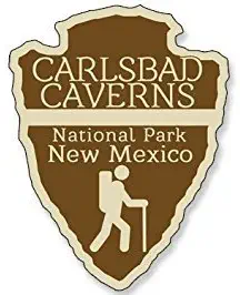 GHaynes Distributing Magnet Arrowhead Shaped Carlsbad Caverns National Park Magnet(rv Hike nm New Mexico) 3 x 4 inch