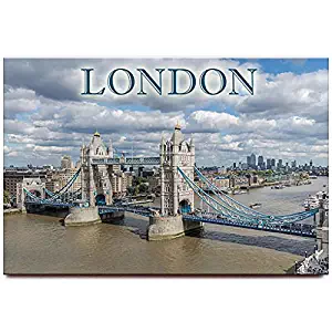 Tower Bridge fridge magnet London travel souvenir
