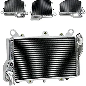 OzCoolingParts 2 Row 40mm Core All Aluminum Motorcycle Radiator for 1984-1986 85 Kawasaki ZX900 GPZ900R GPZ 900 R