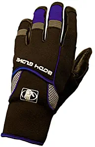 Body Glove 90325 Full-Finger Mechanics Style Gloves, Black, XX-Large