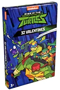 Love Kids Happy Valentine's Day Cards Teenage Mutant Ninja Turtle TMNT 