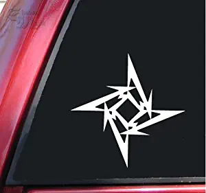 Keen Ninja Throwing Star Decal | 6 in Decal