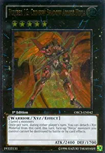 Yu-Gi-Oh! - Number 12: Crimson Shadow Armor Ninja (ORCS-EN042) - Order of Chaos - Unlimited Edition - Ultimate Rare