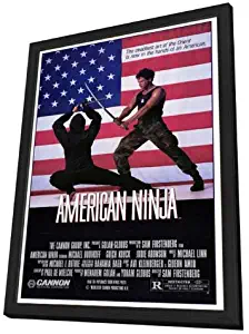 American Ninja - 27 x 40 Framed Movie Poster