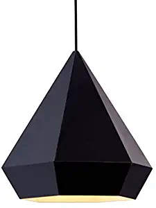 Zuo 50168 Forecast Ceiling Lamp, Black