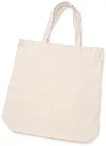 Darice Bulk Buy DIY Crafts Eco Tote 100 Percent Cotton 15 x 16 x 4 inches (20-Pack) 1180-50