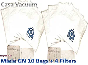 Miele 10 GN High Efficiency Synthetic Vacuum Bags by DVC