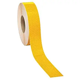 3M (973-71NL) Flexible Prismatic School Bus Marking Series 973-71NL Yellow [You are purchasing the Min order quantity which is 1 Rolls]