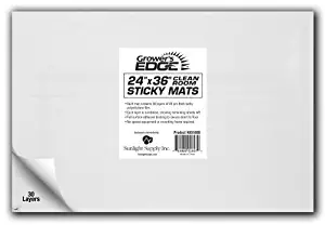 Grower's Edge Cleanroom Sticky Mat - 24" x 36"