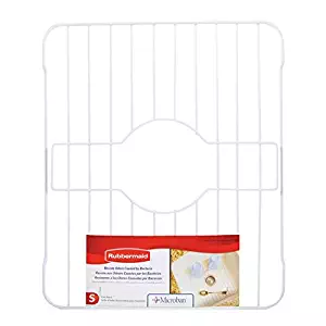 Rubbermaid 6103ARWHT Twin Sink Rack Protector