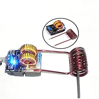 Mini DC 5-15V 150W Induction Heating Board High Voltage Generator Heater with Coil for Tesla Jacobs Ladder Driver