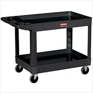 Service 2 Shelf Cart 36X24 Struct Foam Bei|24"' X 36" Service Cart 500