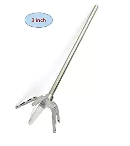 Outspark 3 Inch Stainless Steel Pork Puller Used with Standard Hand Drill