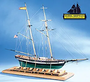 Model Expo Model Shipways Pride of Baltimore 2 1:64 Ship Plank-on-Bulkhead Kit Sale