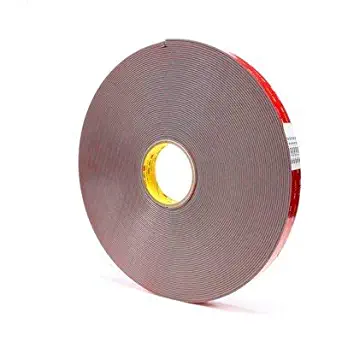 1/rL 3M VHB 4991 1/2 in x 36 yd Gray 90 mil Tape 74221