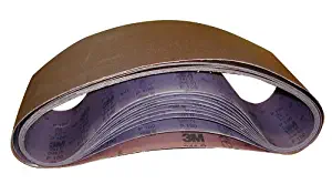 3M 01458 6" x 48" 80 Grit Sanding Belt (Pack of 5)